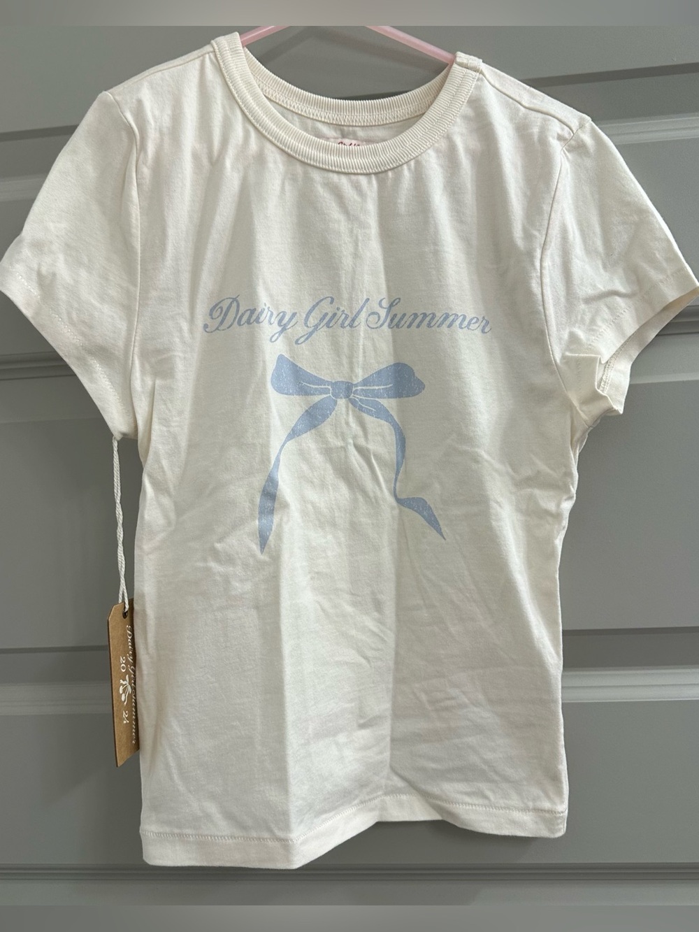 Dairy Boy Baby Tee NWT